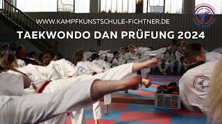 Taekwondo Dan Prüfung 2024