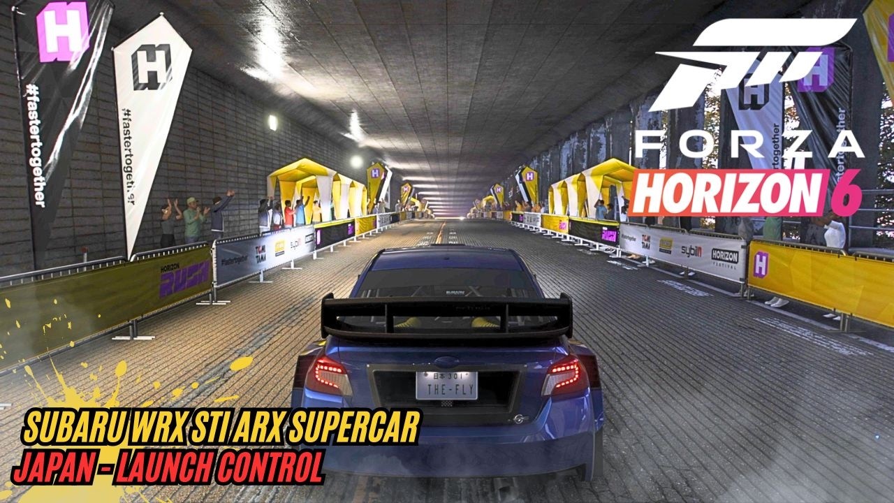 Subaru WRX STI ARX Supercar | Japan - Launch Control | Forza Horizon 6