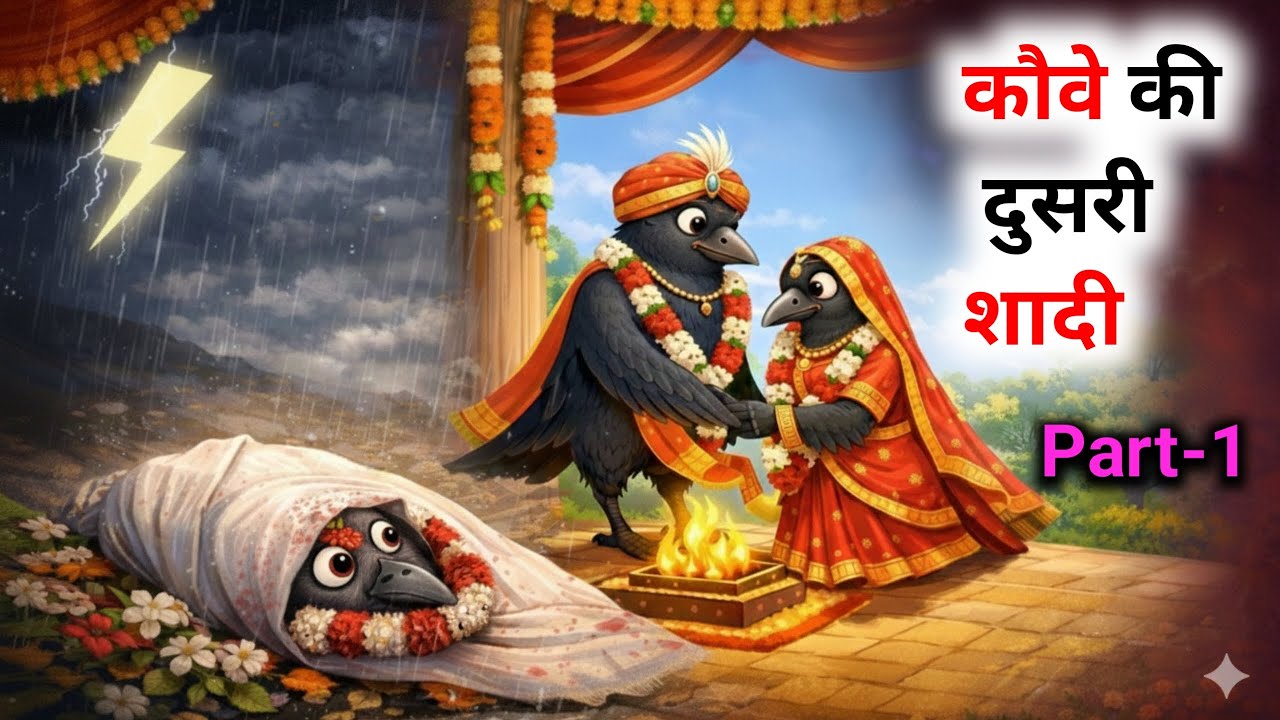 #FatherLove कौवे की दूसरी शादी  Part-1 | Kawe Ki Dusri Shadi | Emotional Story #MoralStoryHindi