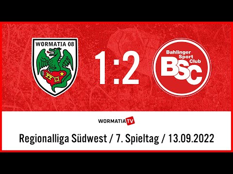 Wormatia Worms - Bahlinger SC 1:2 (13.09.2022)
