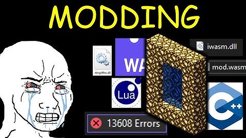 Making moddable games is quite easy, actually