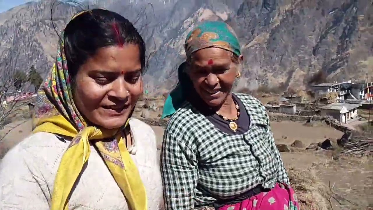 आजकल खेतों में कामकाज#pahadi ❤️🤗