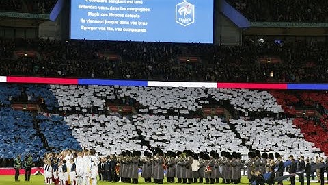 Así sonó La Marsellesa en Wembley