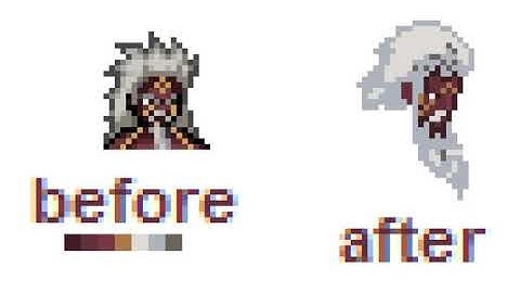 How to draw mugen character (AUGUST from fairy tail)