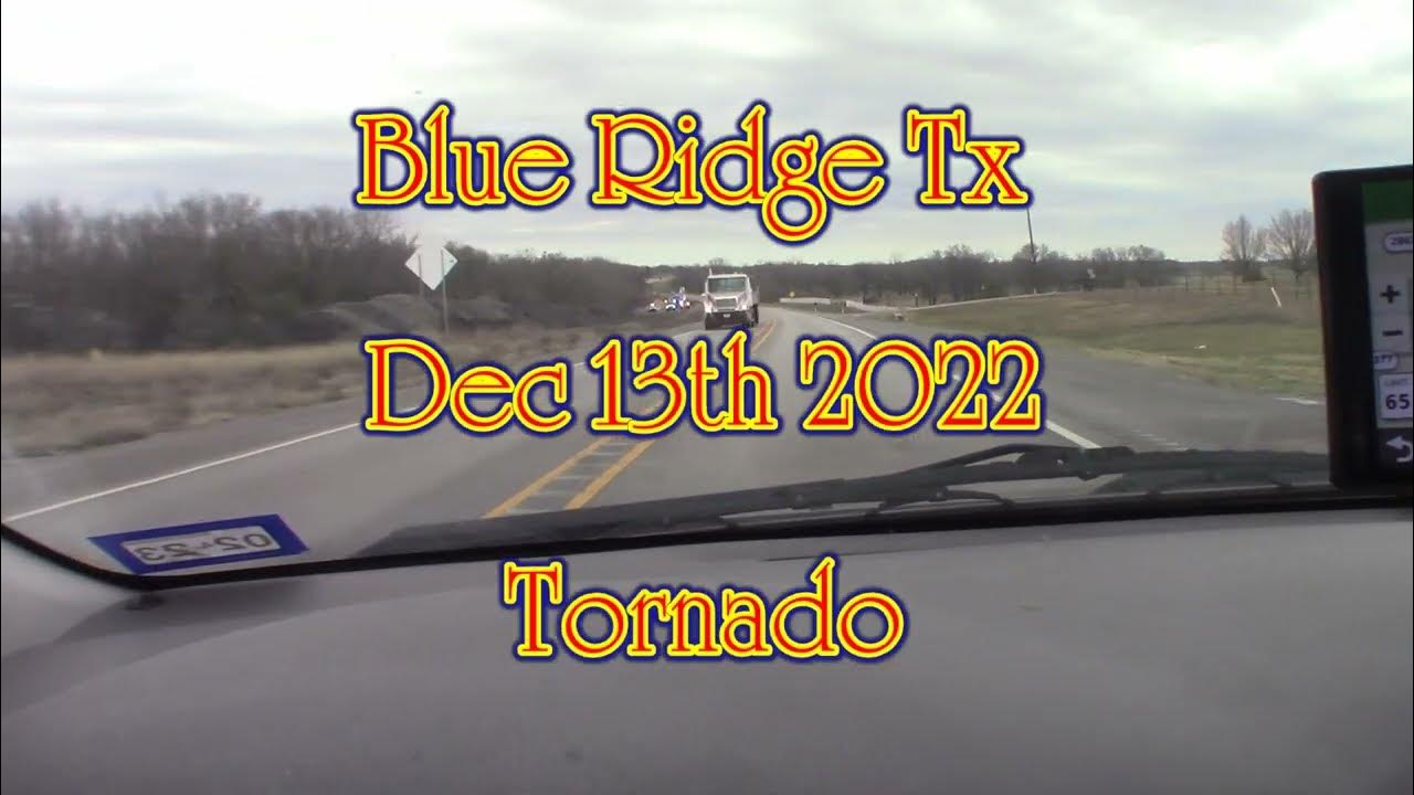 Tornado Blue Ridge Texas 2022 YouTube