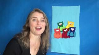 There was one owl in the tree - rhyme for children
