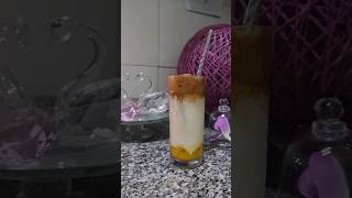 iced mango latte icedlatte coffeelover نسكافيه asmr