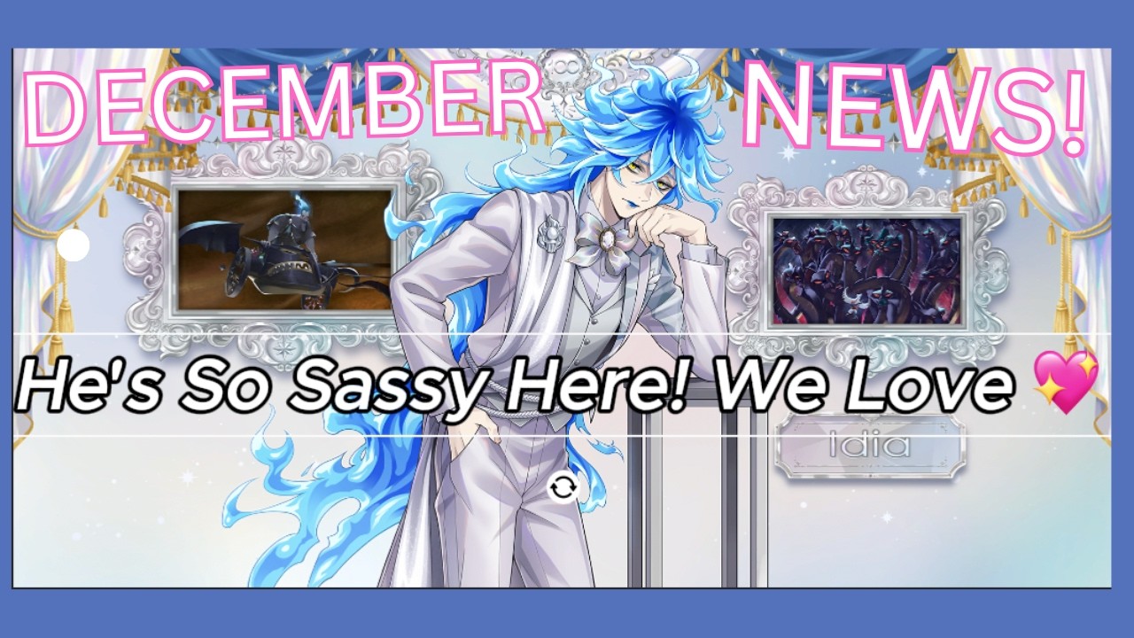 Twisted Wonderland December Update! + My TWST Café Video BLEW