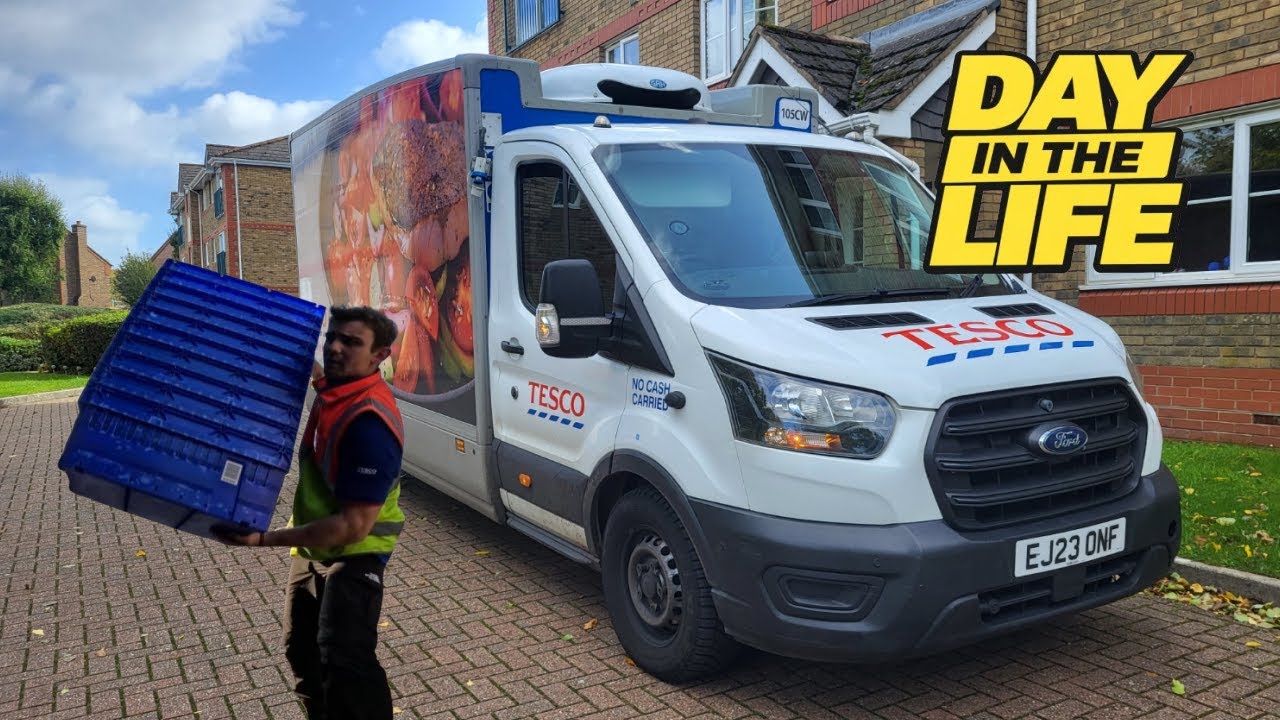 Один день из жизни водителя Tesco