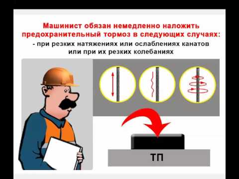 Инструктаж по охране труда Машинист подъёмных установок