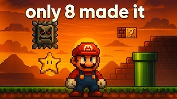 Only 8 Players Beat This INSANE Mario Level…