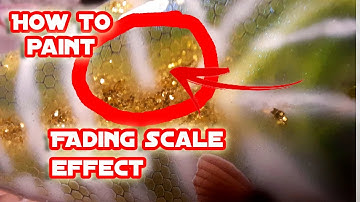 Painting Scales over Glitter: The Jackpot Jack Pattern