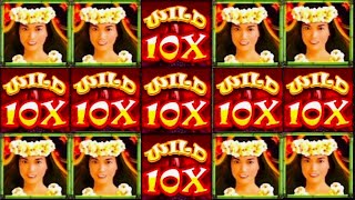 ★★JACKPOT HANDPAY★★$50 BETS★★KILAUEA HIGH LIMIT SLOT MACHINE BUENO DINERO MUSEUM SLOTS WMS