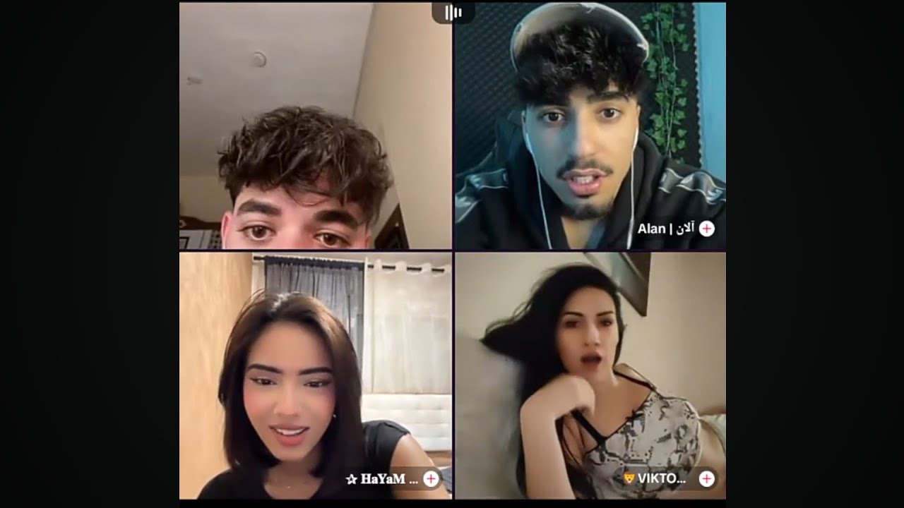 الثلاثي المرح احمد وليد والآن وهيام جابو كيستات بنات 😱 نار وشرار الصورة 😅 لايف 2/22