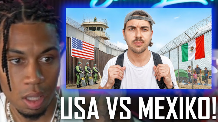 WAS WIRKLICH GERADE AN DER USA-MEXIKO GRENZE PASSIERT😳💥