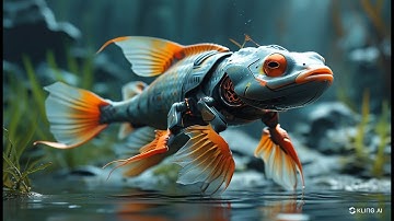 Amazing Amphibious Robot – Swims Like a Fish, Walks on Land!