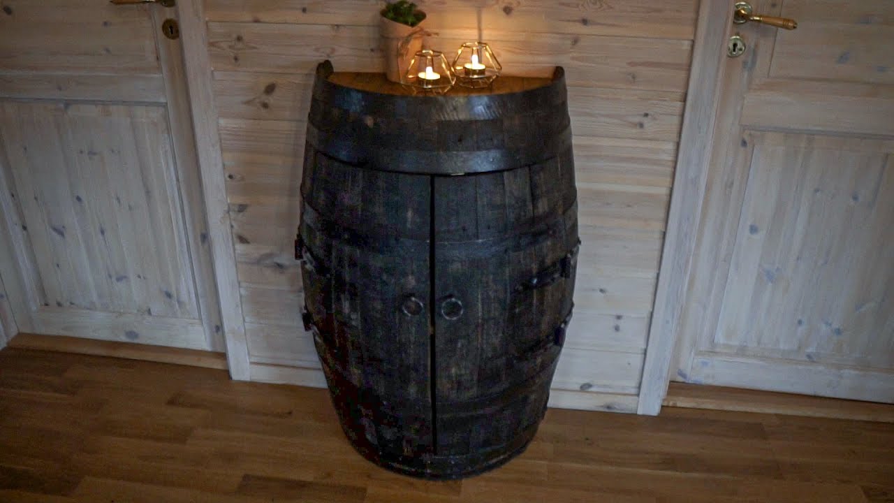 Making A Barrel Bar Cabinet You Making A Barrel Bar Cabinet You, Wine Barrel Cabinet Plans