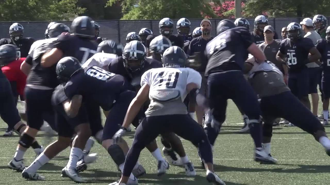 2016 ODU Football Preseason Camp Day 3 YouTube