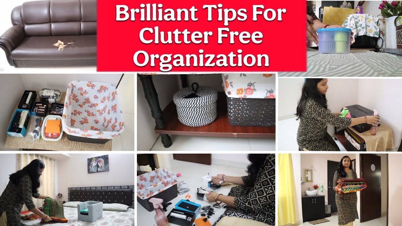 Must Have Tips For Clutter Free Organization, Time, Money, Space Saving Ideas,