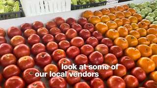 Charleston, WV Capitol Market Tour 🍅🌽 | Local Produce, Gritt's Farm & Hidden Downtown Gem