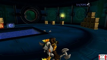 Ratchet & Clank HD Walkthrough Part 36 - The Bolt Grabber Gadget (Planet Quartu)