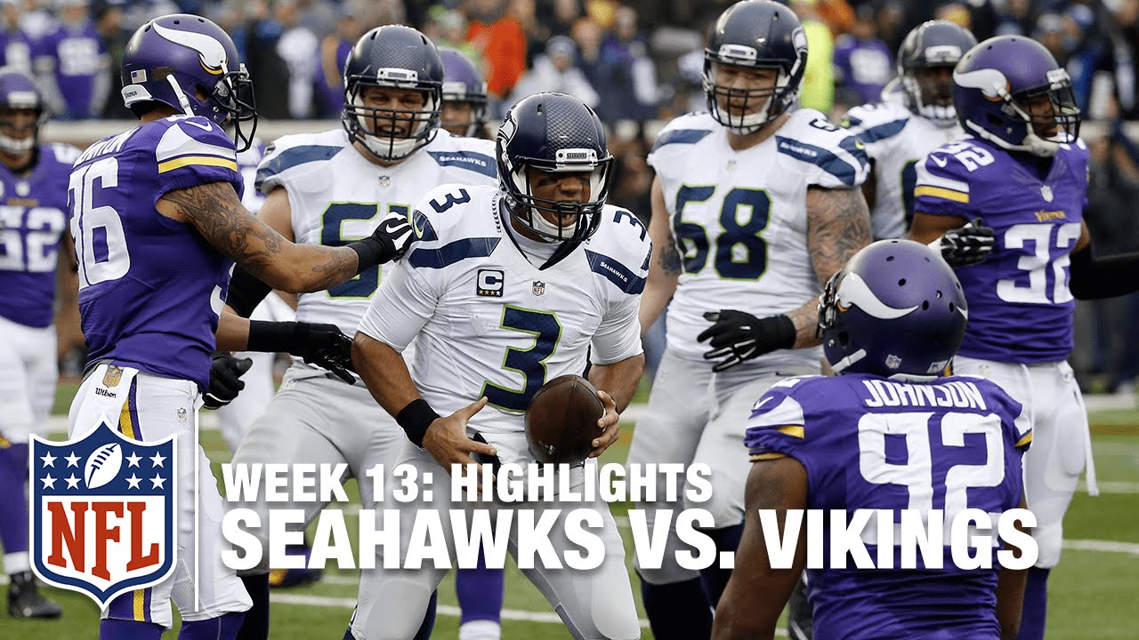 Seahawks vs. Vikings Week 13 Highlights NFL YouTube