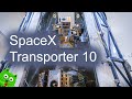 SpaceX запускает Transporter 10 на Falcon 9