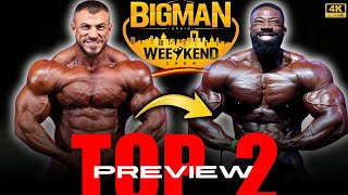 Top 2 Big Man Weekend Preview Pablo Llopis Marc Hector Quien Clasificará Al Olympia 2026