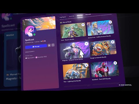 Your profile just got a Wishlist tab.