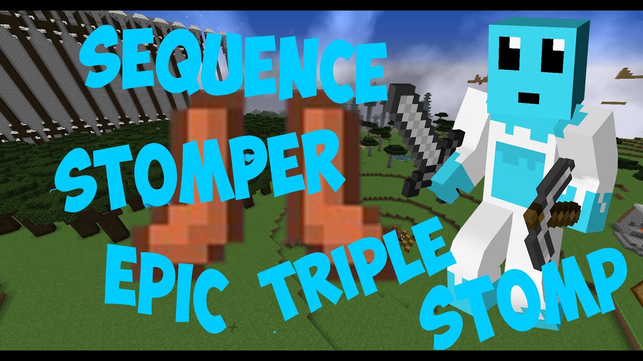 Minecraft - [TRAPS] #1 : EPIC TRIPLE STOMP MONTAGE STOMPER ! (FR) - YouTube