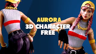 Fortnite Girl dance extreme sexy -AURA