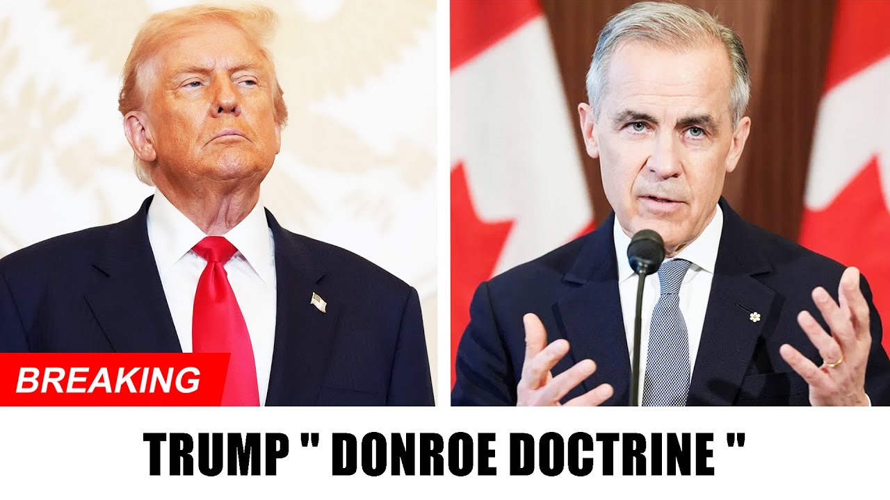 Trumps DONROE DOCTRINE BACKFIRES as Canadas RESPONSE SHOCKS the WORLD!