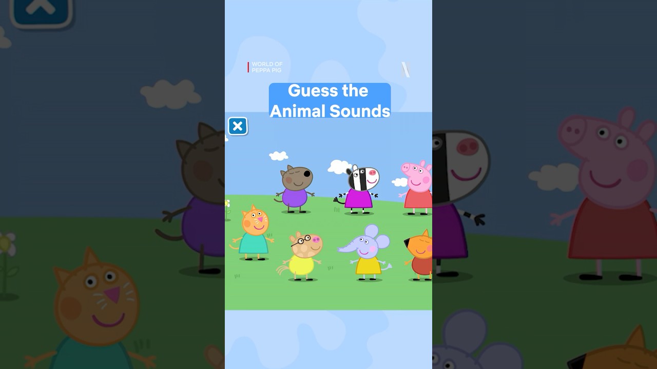 What’s your favorite animal sound? 🐷 World of Peppa Pig is now on Netflix Games!