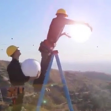 Vidio lucu mengganti matahari