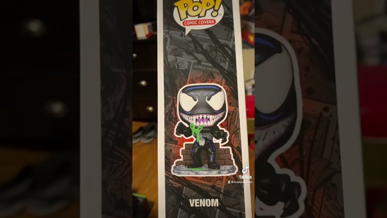 New Comic Cover Venom Funko Pop