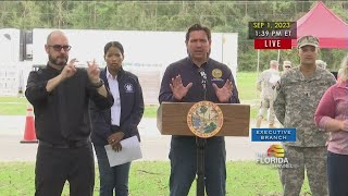 Live - Governor Ron DeSantis speaks at Live Oak