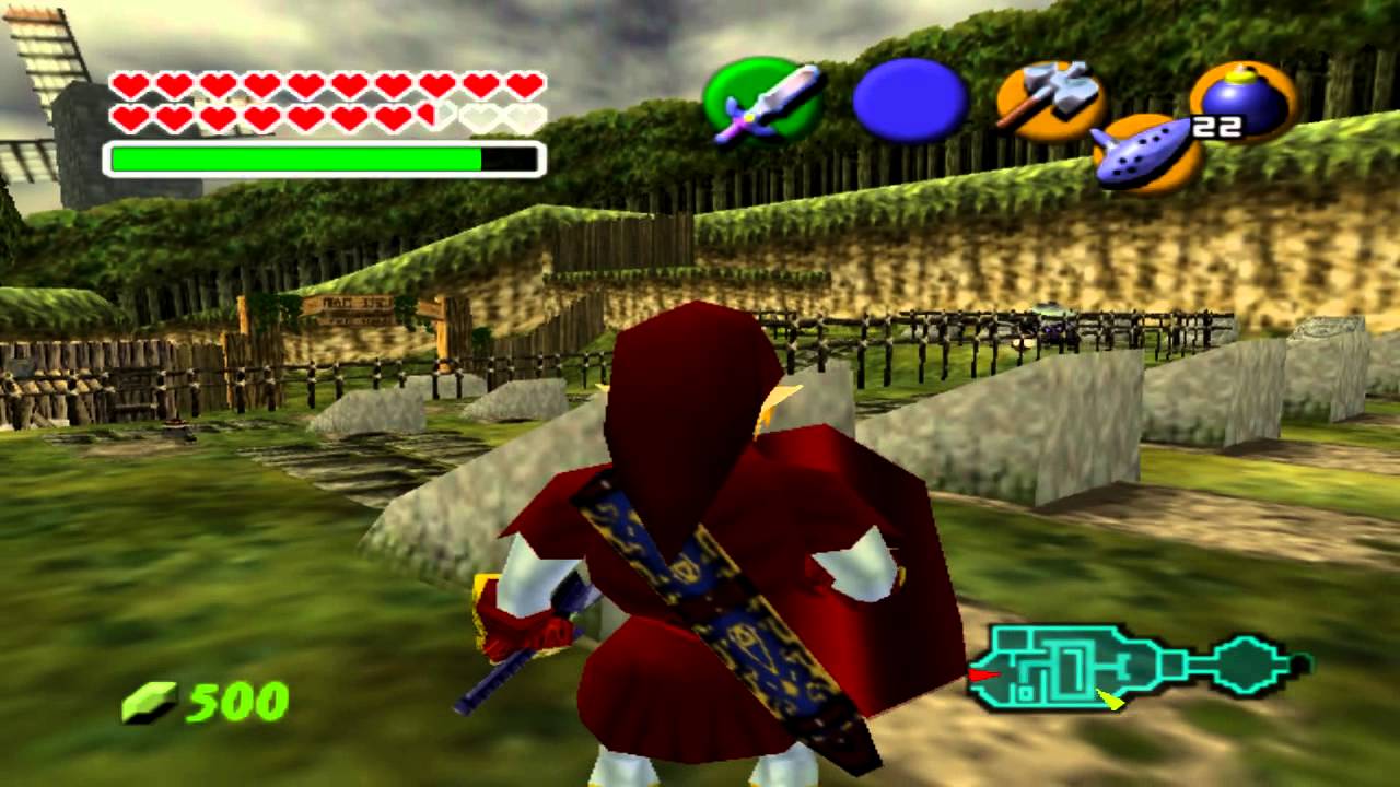 Walkthrough FR l Zelda Ocarina Of Time l Secret 9 Éclaircir le ciel