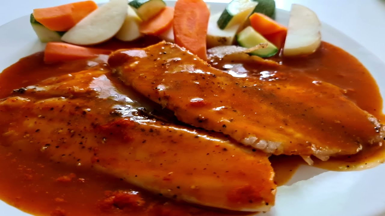 Filete de Pescado a la Diabla - YouTube