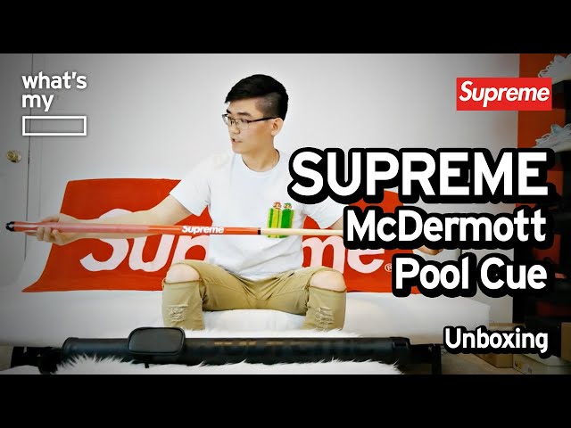 What's My Blank?] Supreme x Mcdermott Pool Cue Unboxing (Supreme