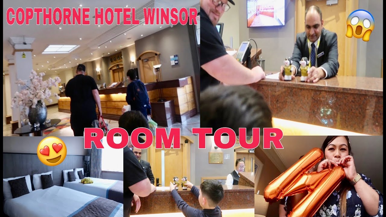 WE CHECKED IN AT COPTHORNE HOTEL WINDSOR | NOAH IS LIKE A KING🤴