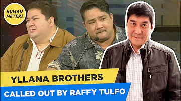 Showbiz Kami: Yllana brothers called out by Raffy Tulfo | HumanMeter