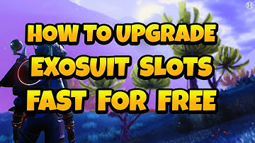 Hoe Exosuit-inventaris Slots snel en gratis te upgraden No Man