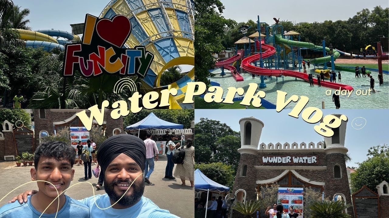 FUN CITY WATER PARK CHANDIGARH || Family Summer Travel Vlog
