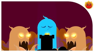 Hellish Heaven By izhar (3 Coins) - Geometry Dash