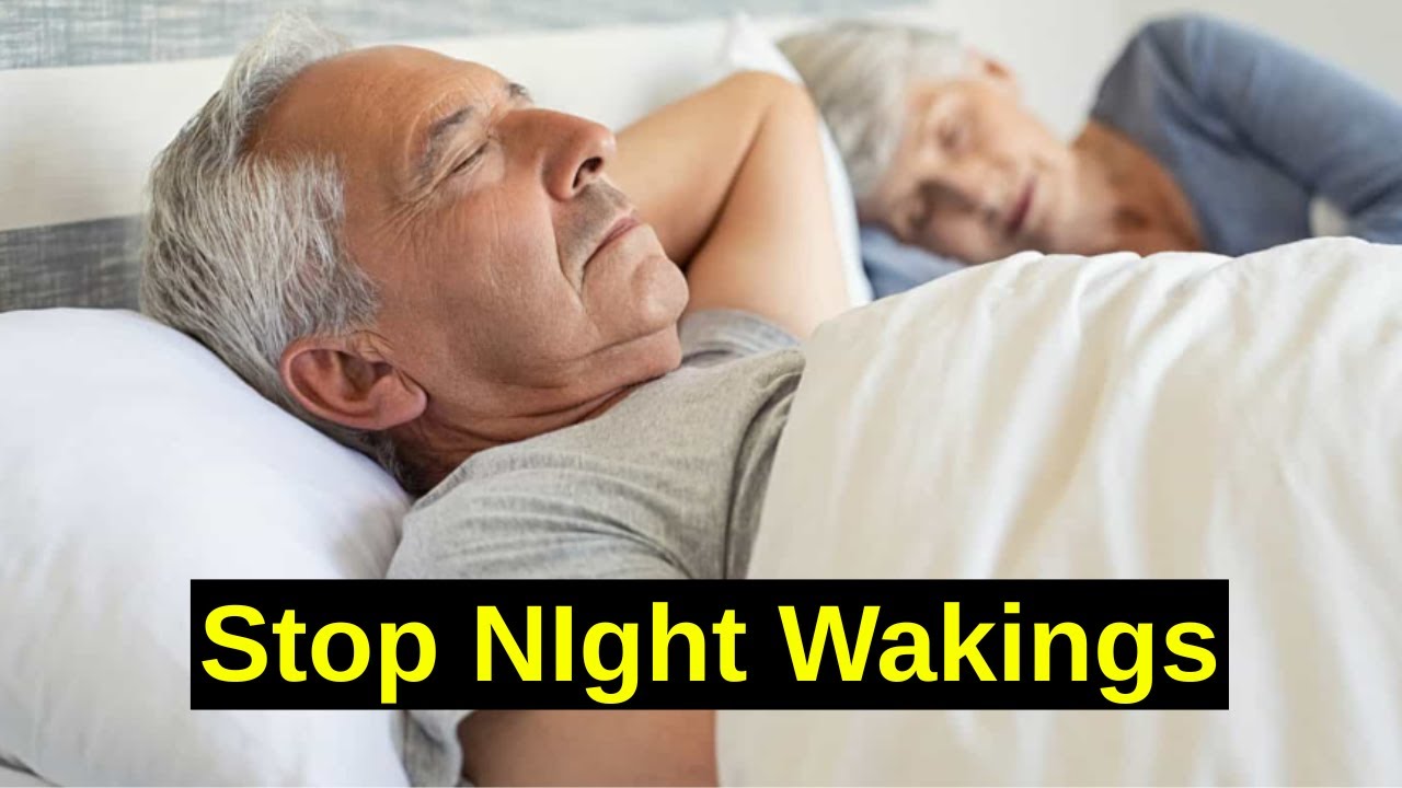 Seniors, Do This To Stop Night Wakings Naturally (Senior Health Tips)