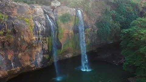 Thiên nhiên tươi đẹp I Thác nước hùng vĩ rừng sâu waterfall