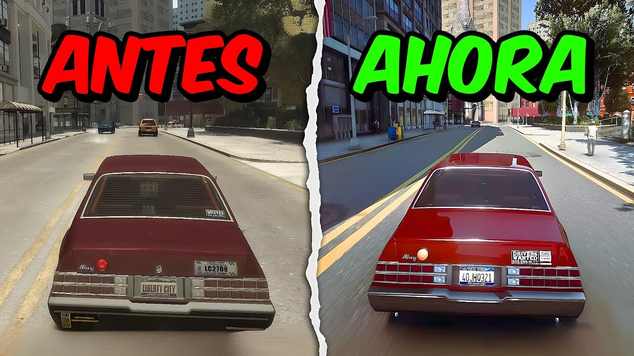 He MEJORADO el REALISMO de GTA 4 con mods