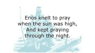 "Enos Knelt to Pray" Song - Enos 1 - From "Book of Mormon Songs for Children"