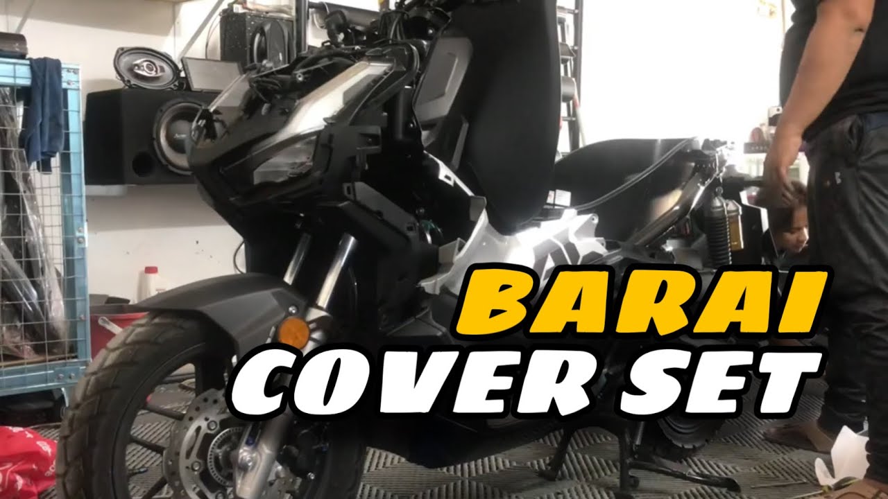 Repaint Honda ADV 160 PART 1 | Tips & Step membuka coverset ADV160 ...
