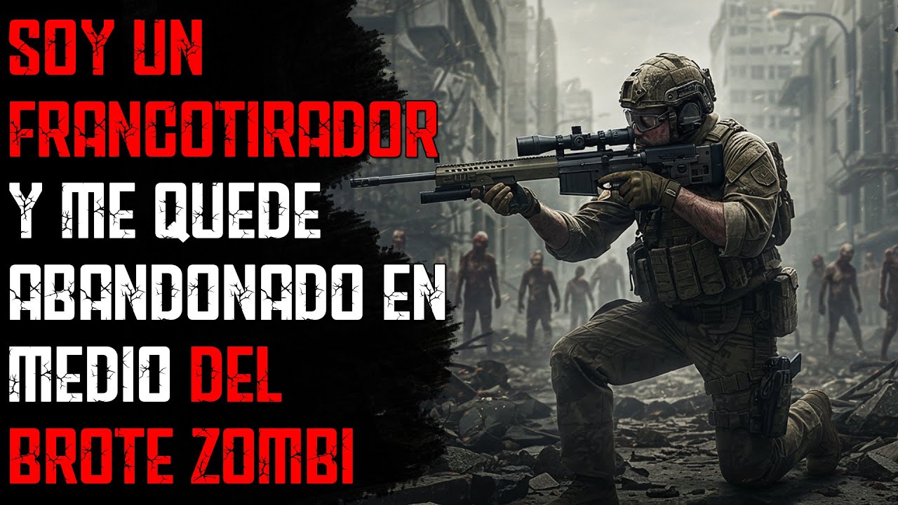 Me quedé atrás durante el brote de zombis, francotirador en el nido de zombis - Historia Zombi